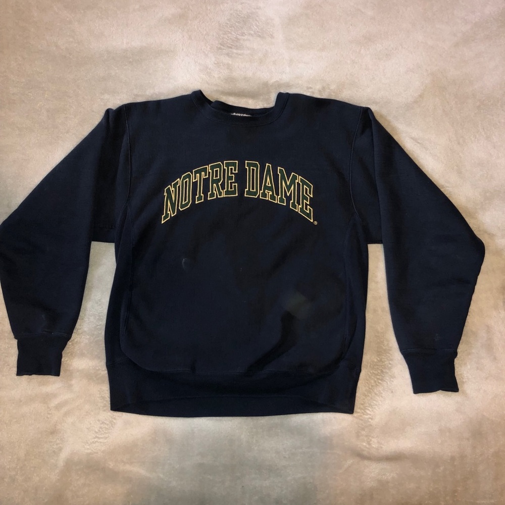Norte dame crew neck